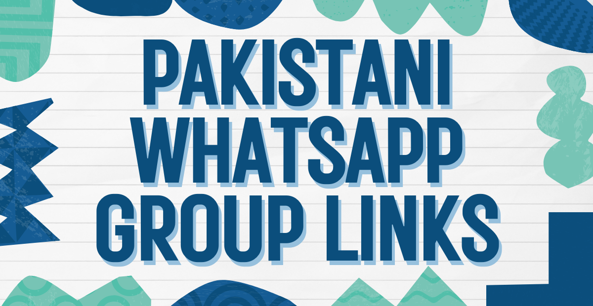 Pakistani WhatsApp Group Links