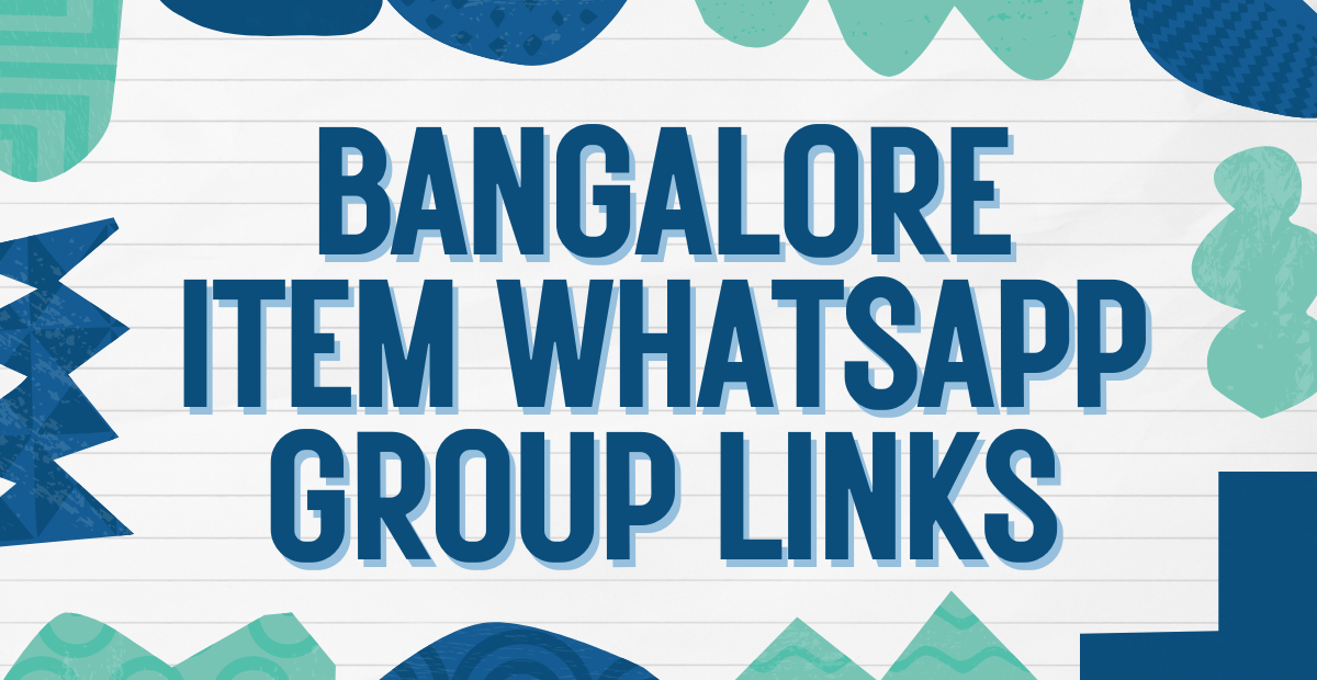 Bangalore WhatsApp Group Links - Connect and Collaborate

