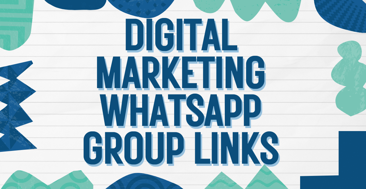 Digital Marketing WhatsApp Group Links
